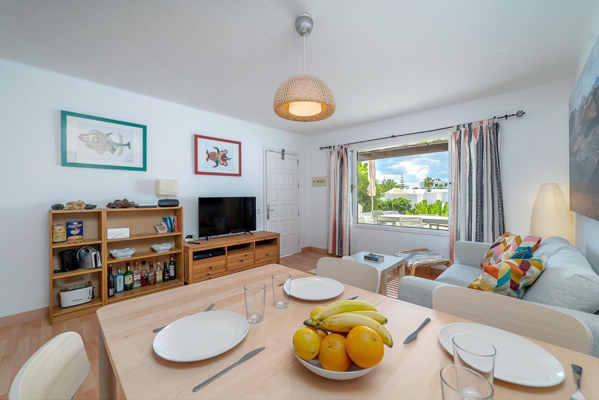 Apartamento Playa Bastián 2 habs, 2 baños y súper terraza Costa Teguise Exterior foto